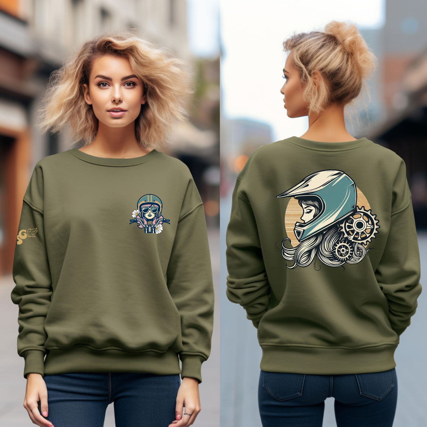 Throttle Fox Sweatshirt