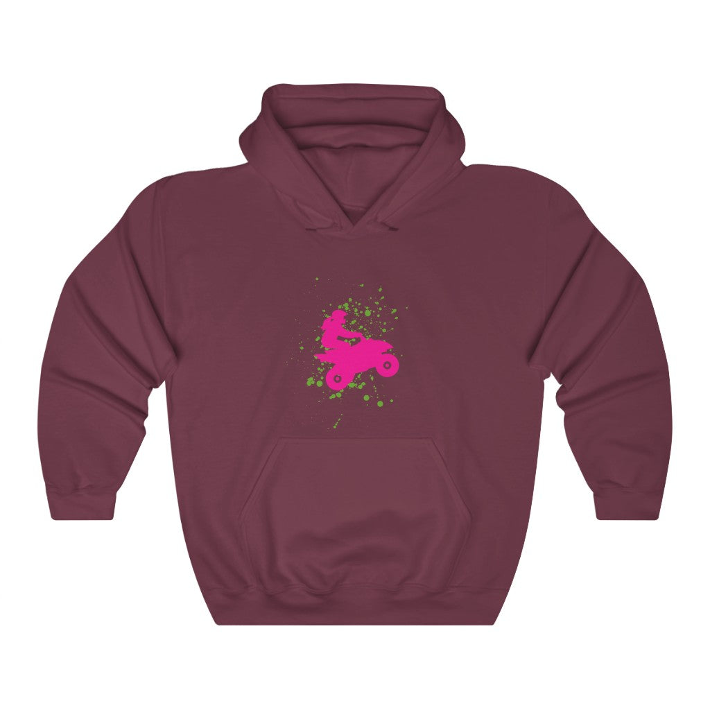 Quadlicious Hoodie (Pink)