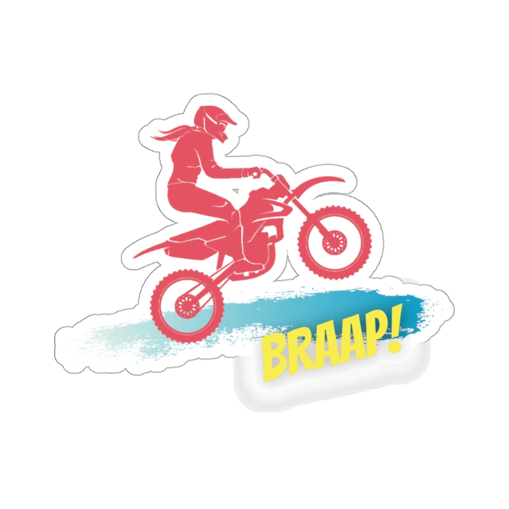 Braap! Sticker - Pink (5pk)