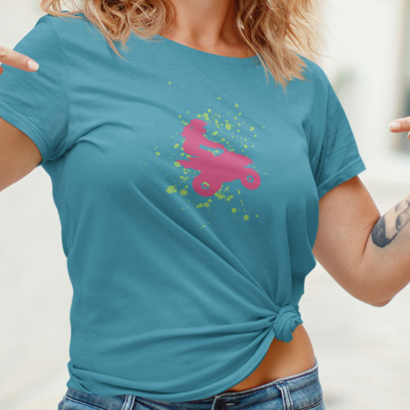 Quadlicious T-Shirt (Pink)