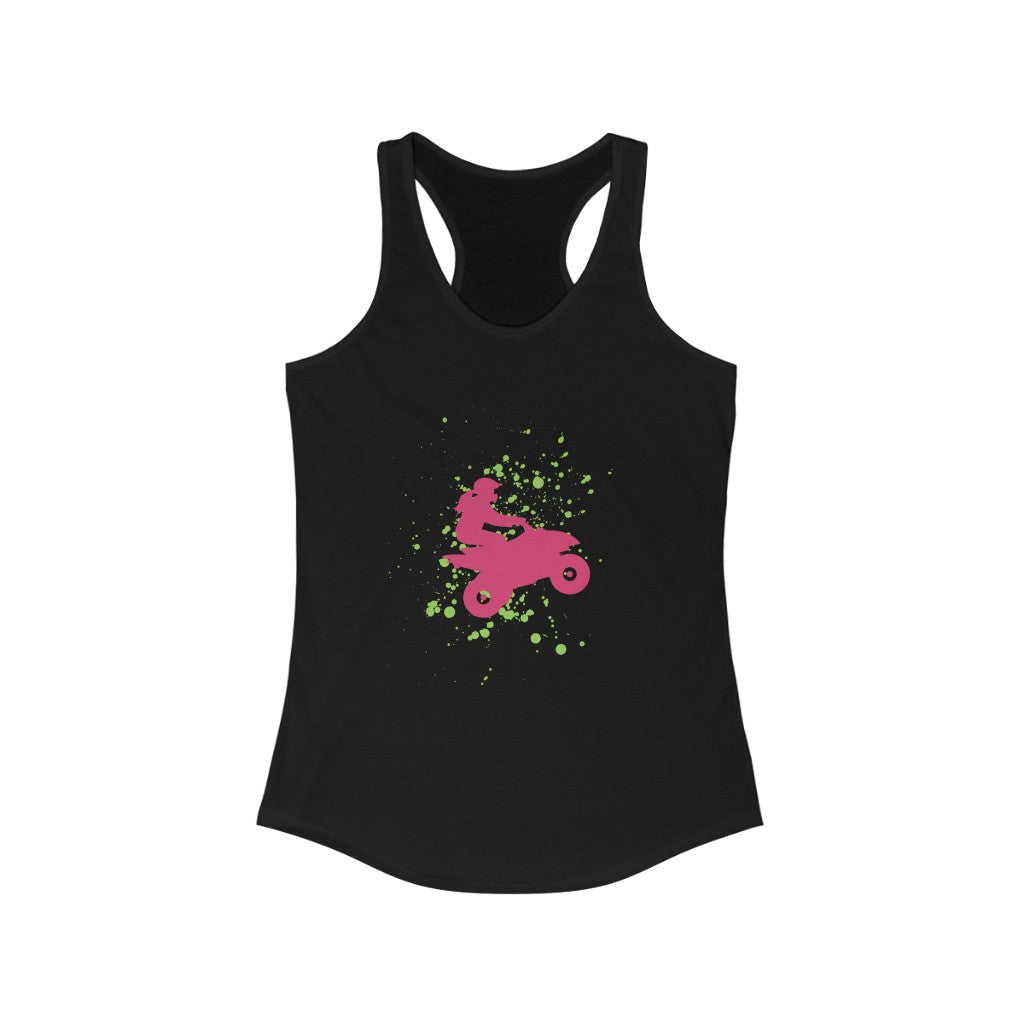 Quadlicious Racerback Tank