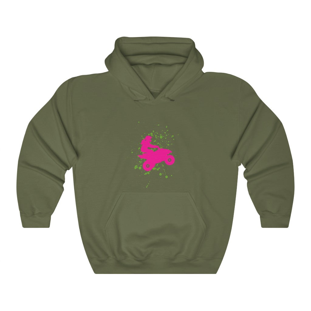 Quadlicious Hoodie (Pink)